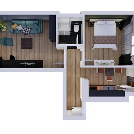 Апартаменты I Wi-fi I Parkplatz I Balkon Essenfusion Эссен